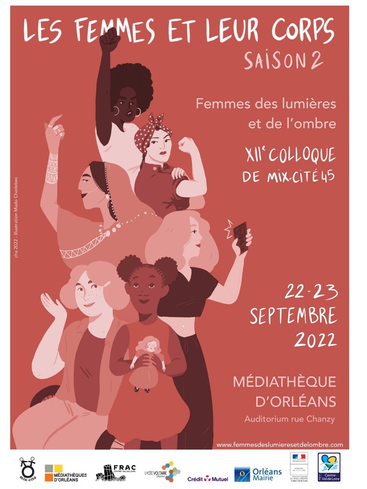 Colloque “Les Femmes et leur corps. Saison 2″ à Orléans les 22 et 23 septembre 2023 en partenariat avec Femmes Monde