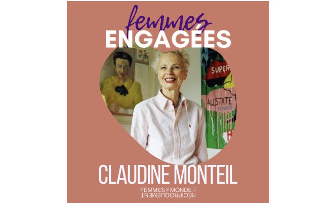 Image du podcast femmes engagées Claude Monteil