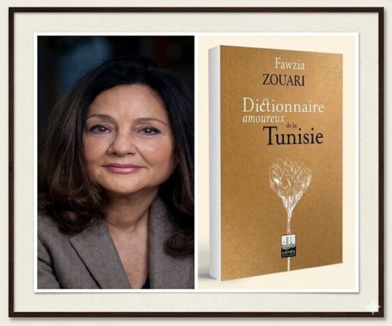 Faouzia Zouari célèbre une Tunisie intime et plurielle dans son « Dictionnaire amoureux »